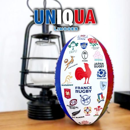 Ballon de Rugby Dédicace Coupe du Monde Rugby 2023
