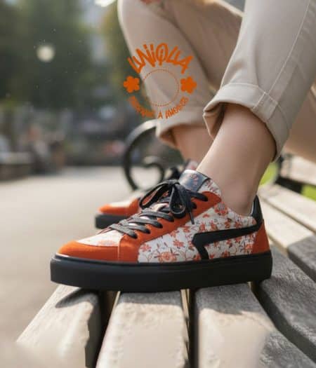 Basket Orsay Florangio Orange Noir