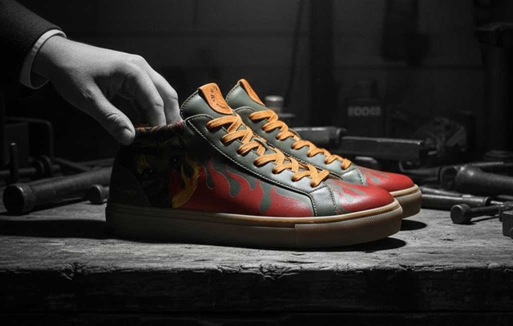 Basket Collab Uniqua X Claire Gaudriot